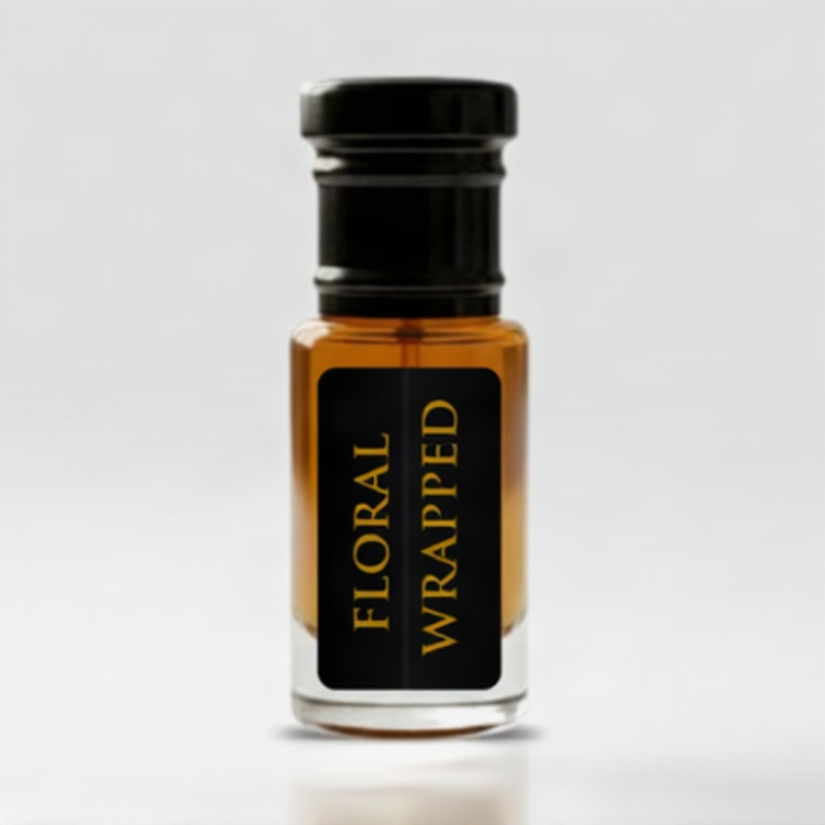 Floral Wrapped Perfume