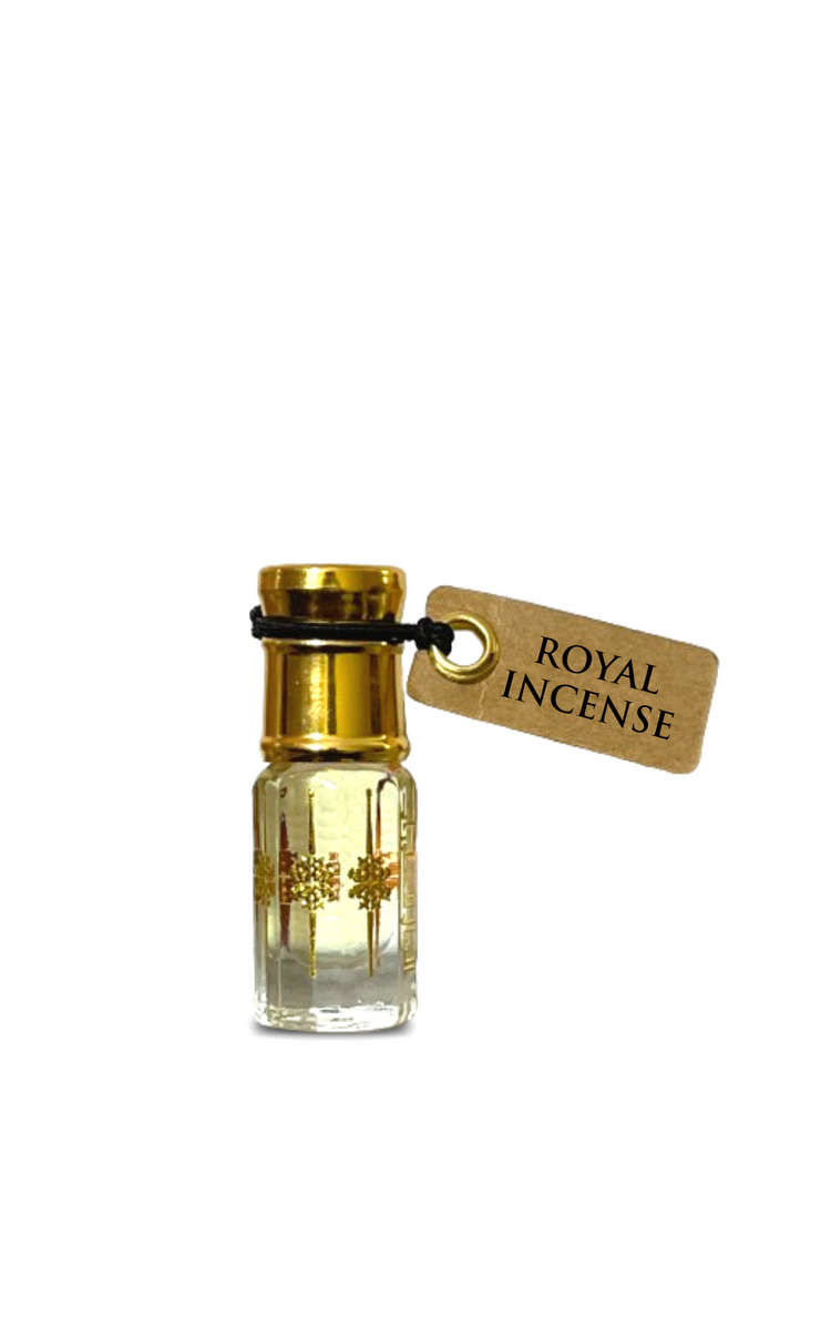 AL JAMAL Royal Incense Attar Oil 3ml | Made With Natural Ingredients | Long Lasting
