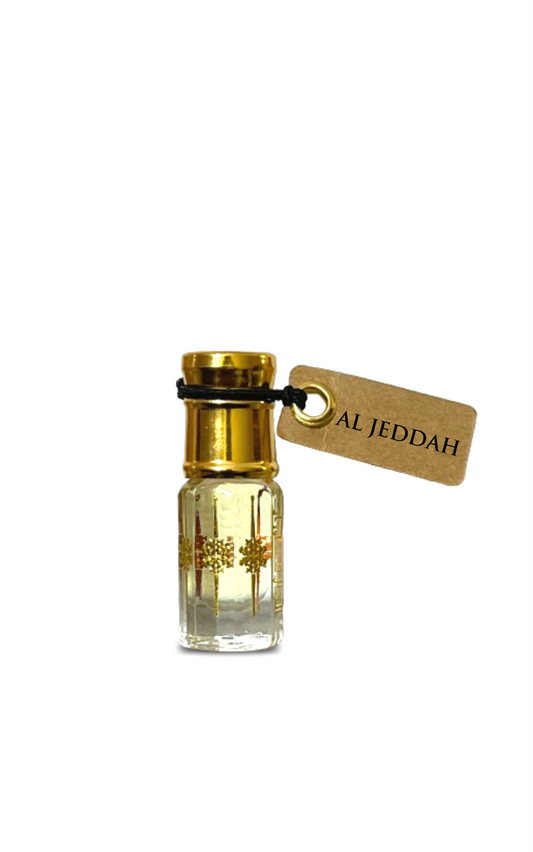 AL JAMAL Al Jeddah Attar Oil 3ml | Made With Natural Ingredients | Long Lasting