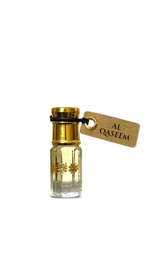 AL JAMAL Al Qaseem Attar Oil 3ml | Made With Natural Ingredients | Long Lasting