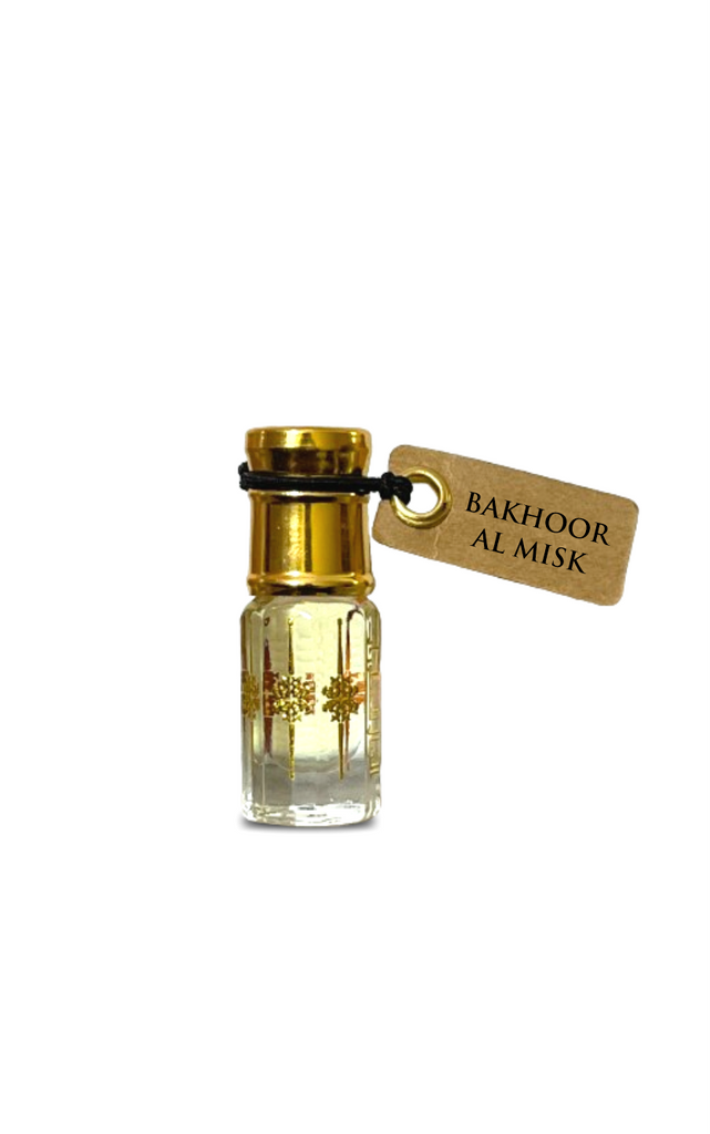 AL JAMAL Bakhoor Al Misk Attar Oil 3ml | Made With Natural Ingredients | Long Lasting