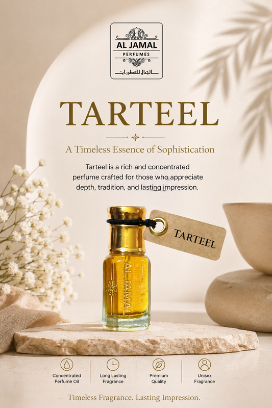 AL JAMAL Tarteel Attar Oil 6ml | Made With Natural Ingredients | Long Lasting