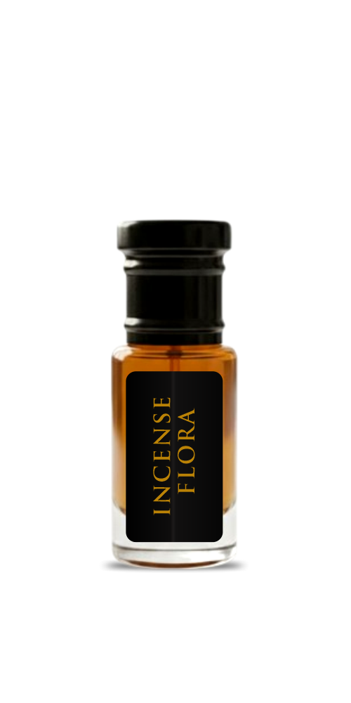 AL JAMAL Incense Flora Attar Oil 3ml | Made With Natural Ingredients | Long Lasting