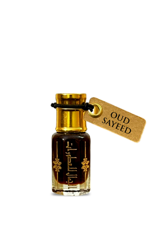 AL JAMAL Oud Sayeed Attar Oil 6ml | Made With Natural Ingredients | Long Lasting
