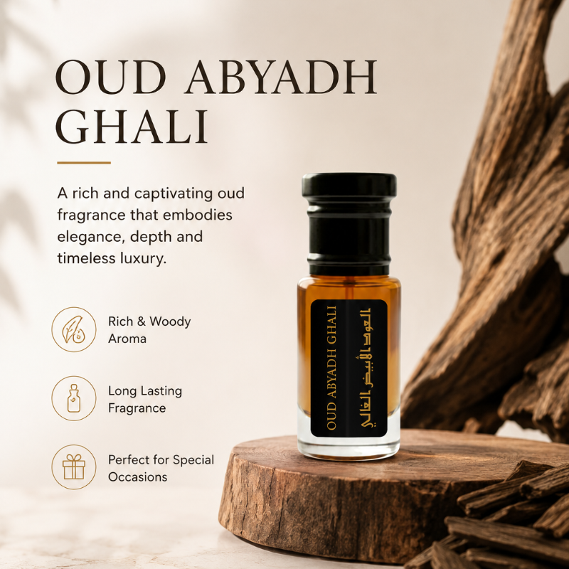 Al Jamal Oud Abyadh Ghali perfume 
