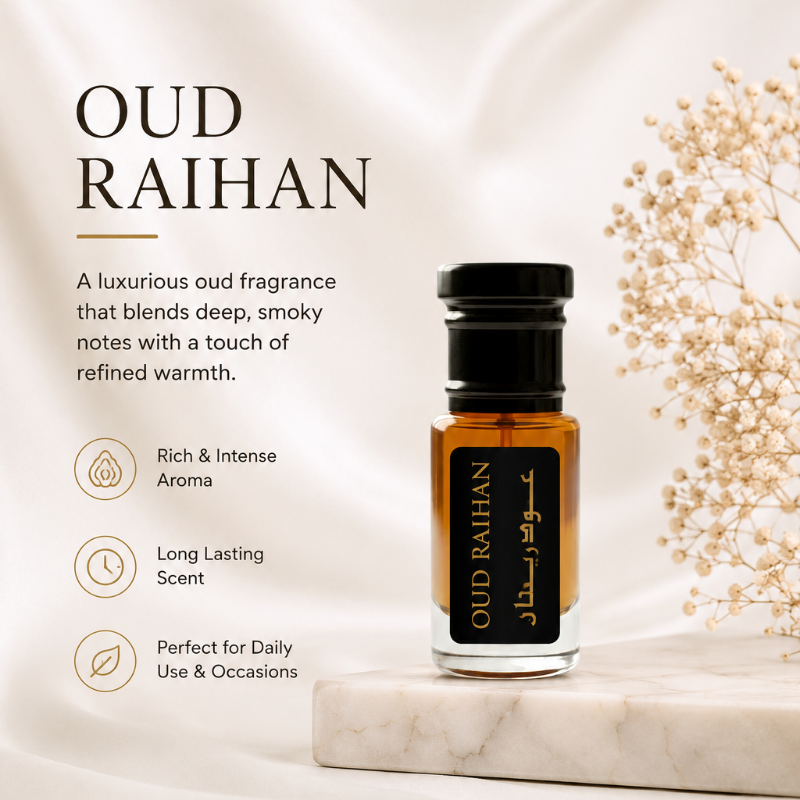Al Jamal Oud Raihan perfume 