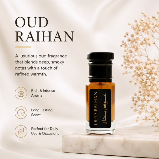 Al Jamal Oud Raihan perfume 