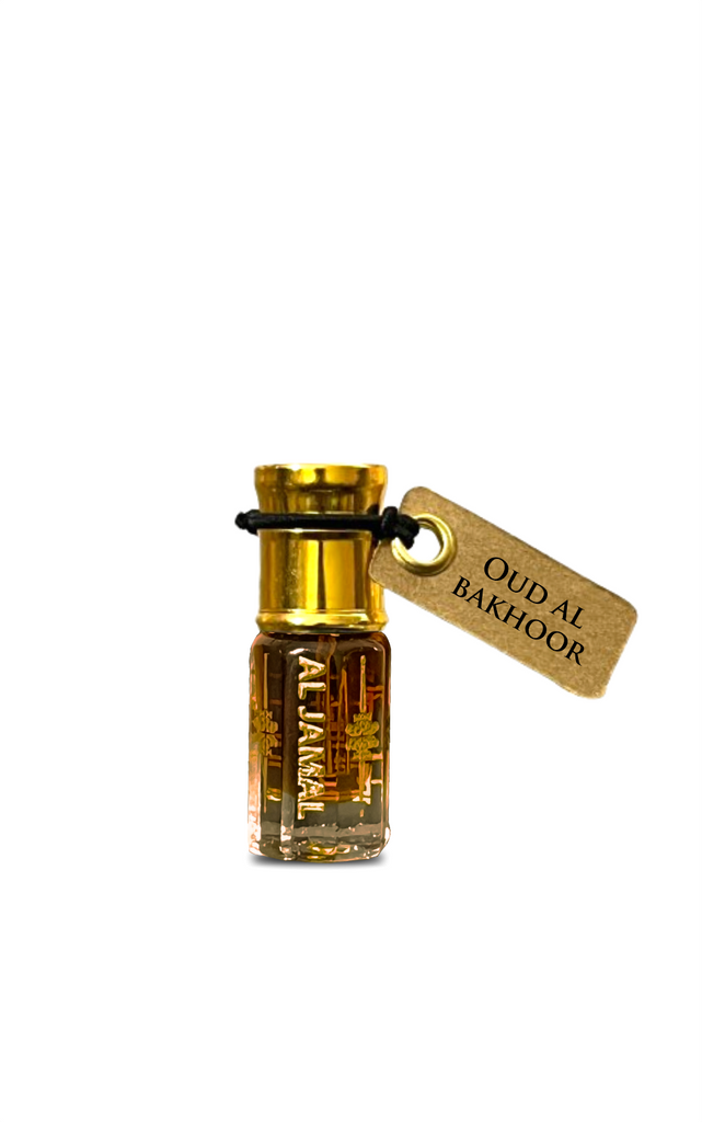 AL JAMAL Oud Al Bakhoor Attar Oil 3ml | Made With Natural Ingredients | Long Lasting