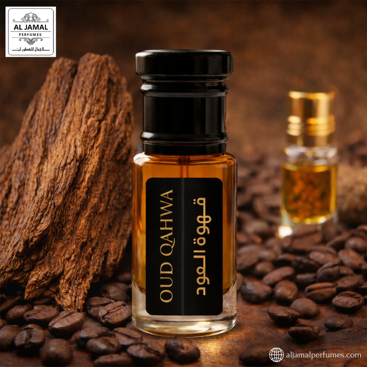 AL JAMAL OUD QAHWA Attar Oil 3ml / 100% Natural & Pure