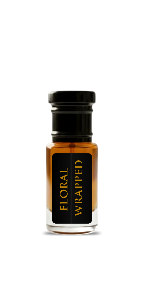 AL JAMAL Floral Wrapped Attar Oil 3ml | Made With Natural Ingredients | Long Lasting
