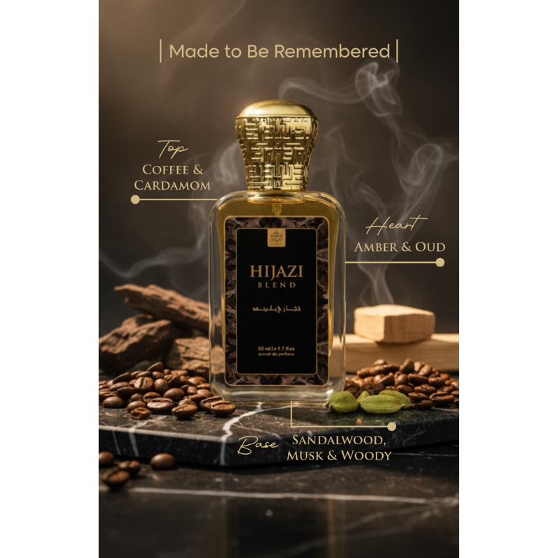 AL JAMAL HIJAZI BLEND PERFUME 50ML Extrait The Perfume
