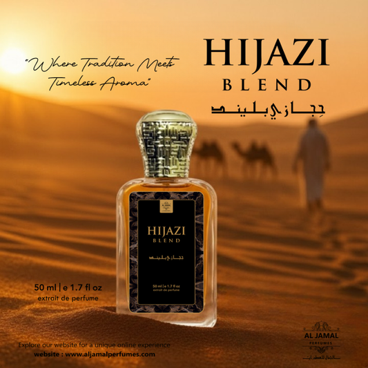 AL JAMAL HIJAZI BLEND PERFUME 50ML Extrait The Perfume